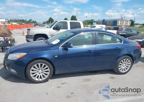 2011 Buick Regal Cxl Russelsheim from USA, damaged, VIN W04GP5EC1B1093404